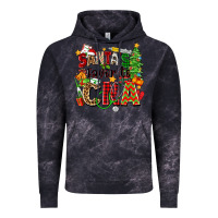 Cloud Black santa's favorite cna Vintage Hoodie - Zillion Design Studio