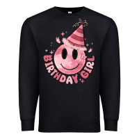 Black birthday girl Premium Sweatshirt - MaliasSmallBusiness