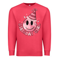 Cardinal birthday girl Premium Sweatshirt - MaliasSmallBusiness