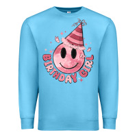 Ocean Blue birthday girl Premium Sweatshirt - MaliasSmallBusiness