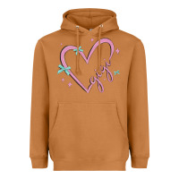Meerkat gigi with heart and ribbons Heavyweight Hoodie - MaliasSmallBusiness