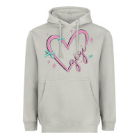 Moon Dust gigi with heart and ribbons Heavyweight Hoodie - MaliasSmallBusiness