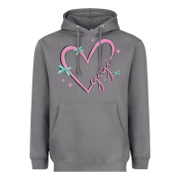 Storm gigi with heart and ribbons Heavyweight Hoodie - MaliasSmallBusiness