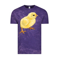 Cloud Purple chick Vintage Tee - RanaPortraitStore