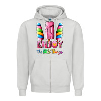 Dove Grey enjoy the little things Zipper Hoodie - AdoDesignShop