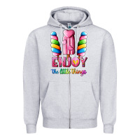 Heather Grey enjoy the little things Zipper Hoodie - AdoDesignShop