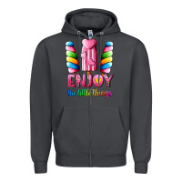 Smoke enjoy the little things Zipper Hoodie - AdoDesignShop