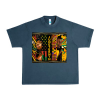 Midnight Navy juneteenth tumbler Urban Heavy Tee - HRA Design Shop