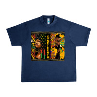 Navy juneteenth tumbler Urban Heavy Tee - HRA Design Shop