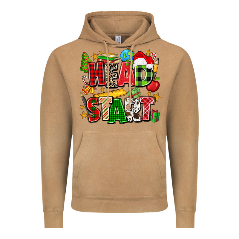 Head Start Christmas Vintage Hoodie by Zillion Design Studio | Teevron