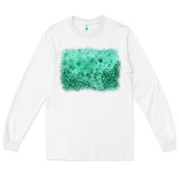 White green glitter background Long Sleeve Tee - JahusDesignShop