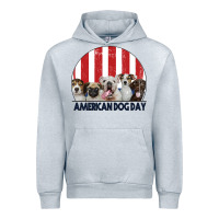 Heather Grey American Dog Day Urban Hoodie - Bettercallsaul