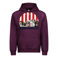 Mauve Wine American Dog Day Urban Hoodie - Bettercallsaul