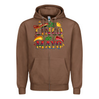Chestnut cinco de mayo with pepper and sombrero Zipper Hoodie - Artiststas