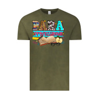 Vintage Olive paraprofessional Vintage Tee - Zillion Design Studio