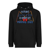 Black future ladies man current mamas boy Heavyweight Hoodie - MaliasSmallBusiness