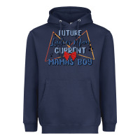 Navy future ladies man current mamas boy Heavyweight Hoodie - MaliasSmallBusiness