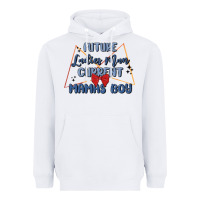 White future ladies man current mamas boy Heavyweight Hoodie - MaliasSmallBusiness