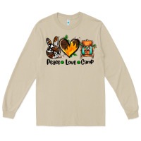Mushroom peace love camp ado Long Sleeve Tee - AdoDesignShop