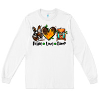 White peace love camp ado Long Sleeve Tee - AdoDesignShop