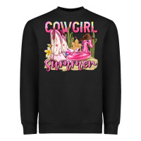 Black cowgirl summer Heavyweight Sweatshirt - texasbilliewilder