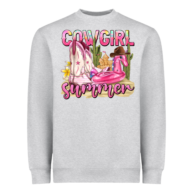Cowgirl Summer Heavyweight Sweatshirt by texasbilliewilder | Teevron
