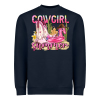 Navy cowgirl summer Heavyweight Sweatshirt - texasbilliewilder