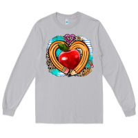 Moon Dust teacher heart pen Long Sleeve Tee - AdoDesignShop