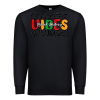 Black black history vibes Premium Sweatshirt - MaliasSmallBusiness