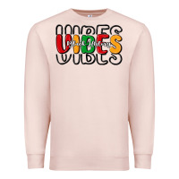 Pale Pink black history vibes Premium Sweatshirt - MaliasSmallBusiness