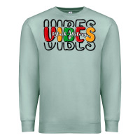 Seafoam black history vibes Premium Sweatshirt - MaliasSmallBusiness