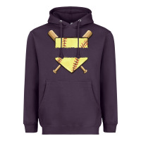 Plum custom baseball Heavyweight Hoodie - MaliasSmallBusiness
