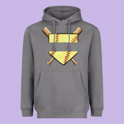 Custom Baseball Heavyweight Hoodie Designed By Maliassmallbusiness