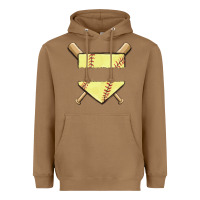 Toasted Coconut custom baseball Heavyweight Hoodie - MaliasSmallBusiness