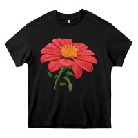Black del sol sunflower Heavy Core Tee - LillyAllenDesigns