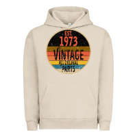 Pigment French Oak Est 1973 Vintage All Original Parts Urban Hoodie - Bettercallsaul