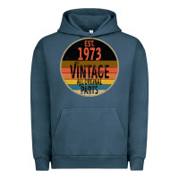 Pigment Midnight Navy Est 1973 Vintage All Original Parts Urban Hoodie - Bettercallsaul