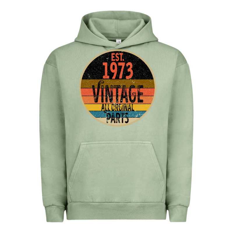 Est 1973 Vintage All Original Parts Urban Hoodie by Bettercallsaul | Teevron