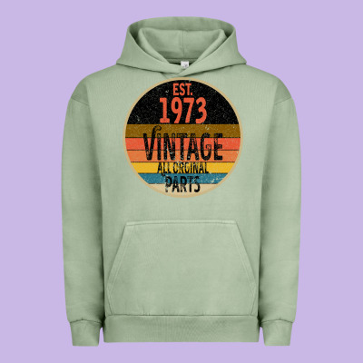 Est 1973 Vintage All Original Parts Urban Hoodie Designed By Bettercallsaul