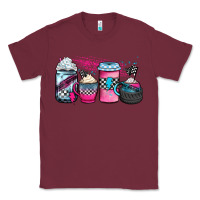 Burgundy racing coffee cups Classic Tee - JahusDesignShop