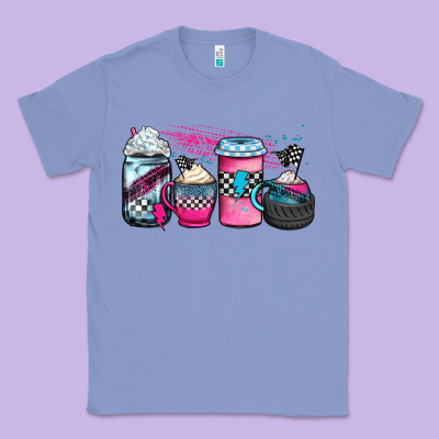 Racing Coffee Cups Classic Tee Designed By Jahusdesignshop