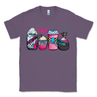Lavender racing coffee cups Classic Tee - JahusDesignShop