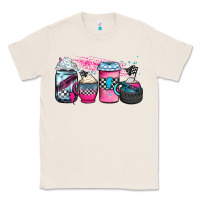 Natural racing coffee cups Classic Tee - JahusDesignShop