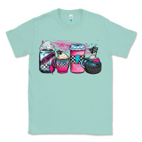 Seafoam racing coffee cups Classic Tee - JahusDesignShop