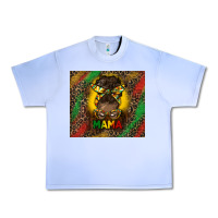 Grape Ice juneteenth afro bun mama tumbler Urban Heavy Tee - HRA Design Shop