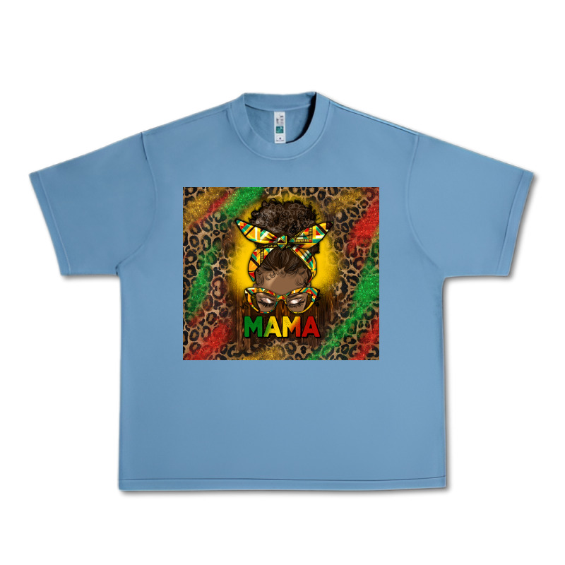 Juneteenth Afro Bun Mama Tumbler Urban Heavy Tee by HRA Design Shop | Teevron