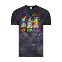Cloud Black love gnomes no bounds Vintage Tee - Zillion Design Studio