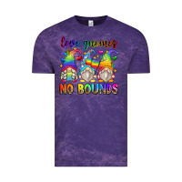 Cloud Purple love gnomes no bounds Vintage Tee - Zillion Design Studio