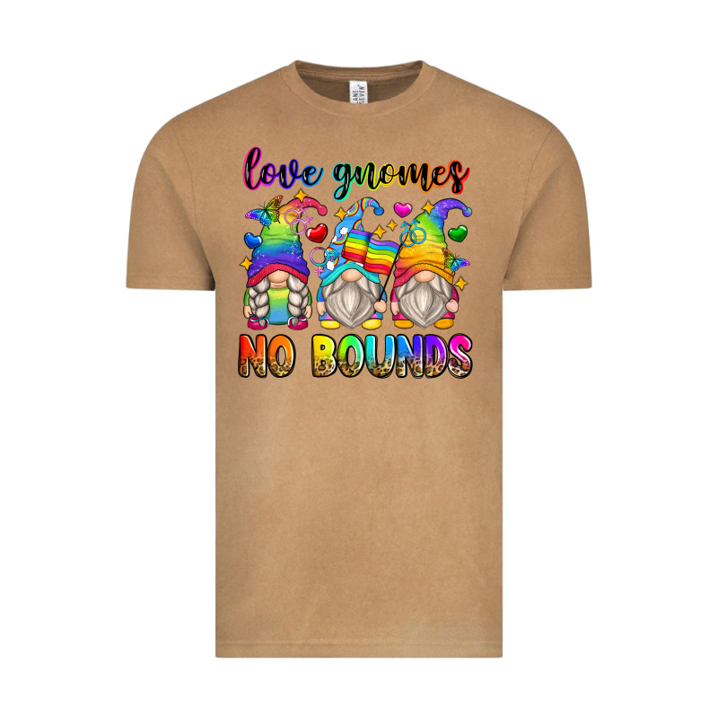 Love Gnomes No Bounds Vintage Tee by Zillion Design Studio | Teevron