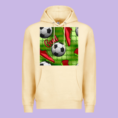 Soccer Shoes Goal Seamless Pattern Premium Hoodie Designed By Bundleandbundleshop